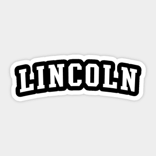 Lincoln Sticker